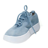 Tênis Knit Azul Cadarço C 30328 0019 0001 Anacapri